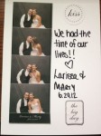 Larissa & Marty Four Weddings Photo Booth